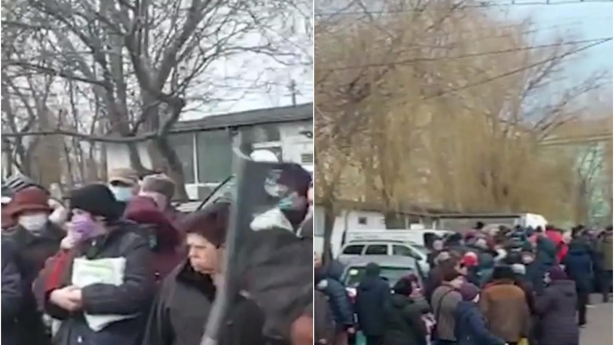 coada mii de persoane cu handicap ajutoare uniunea europeana galati