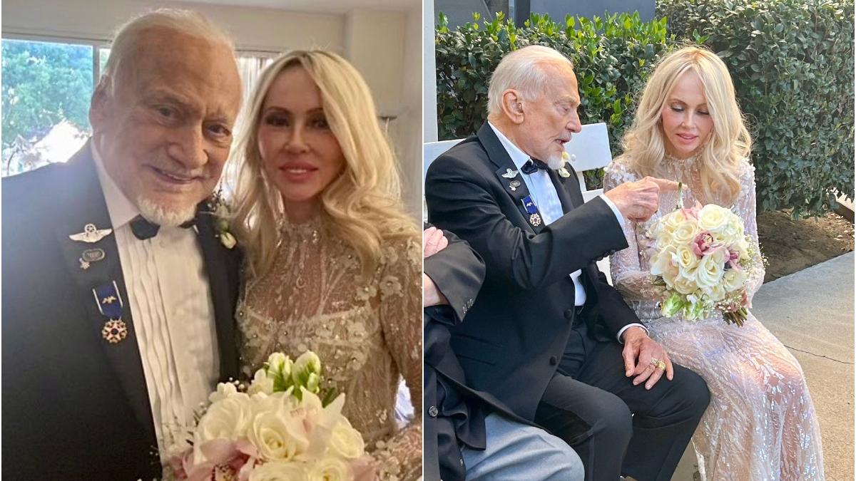 buzz aldrin al doilea om pus picior pe luna insurat cu romanca