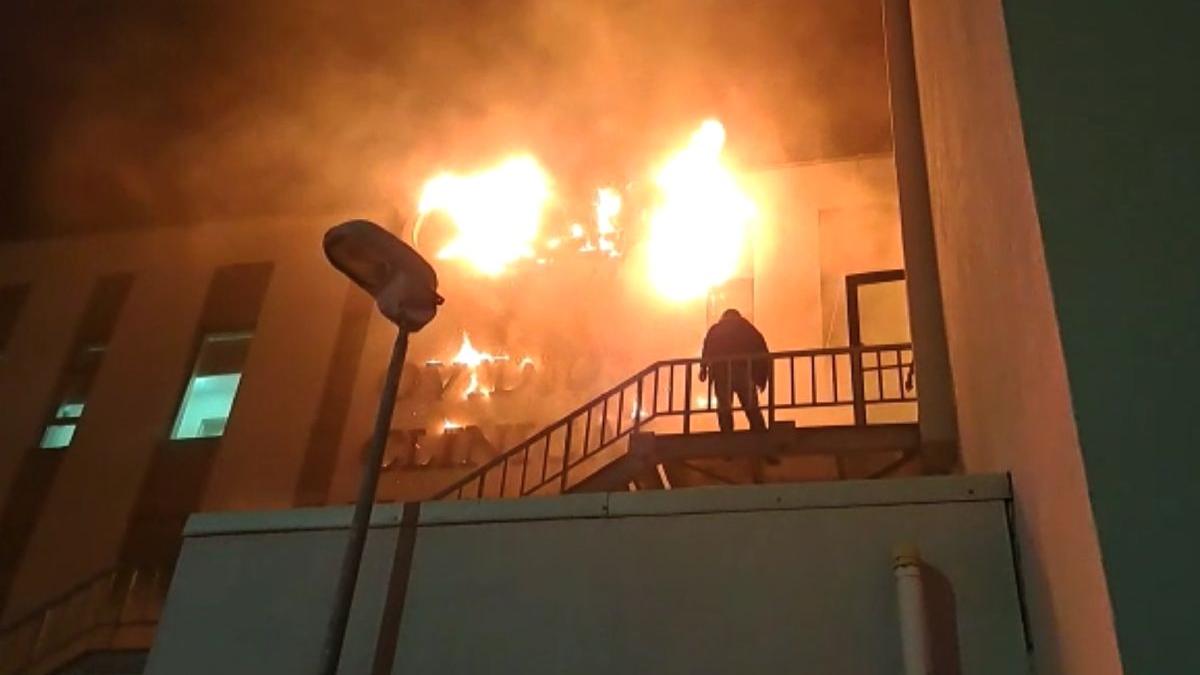 incendiu spital privat och constanta