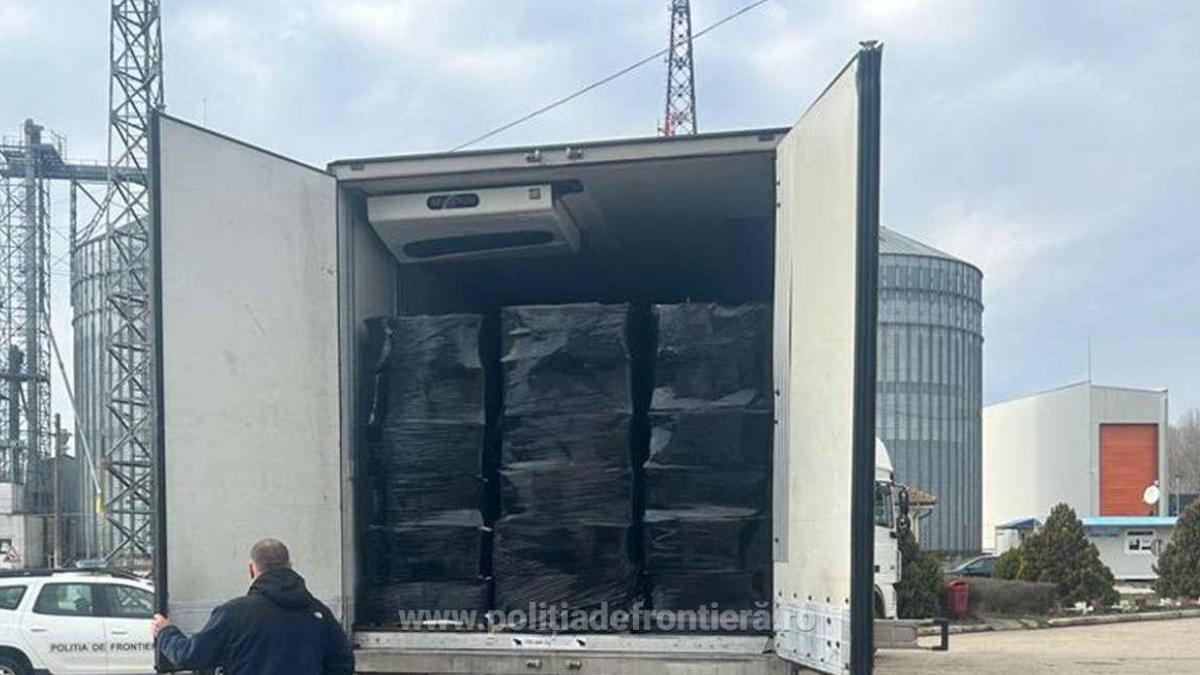 tigari contrabanda milioane euro descoperite tir servetele umede bechet