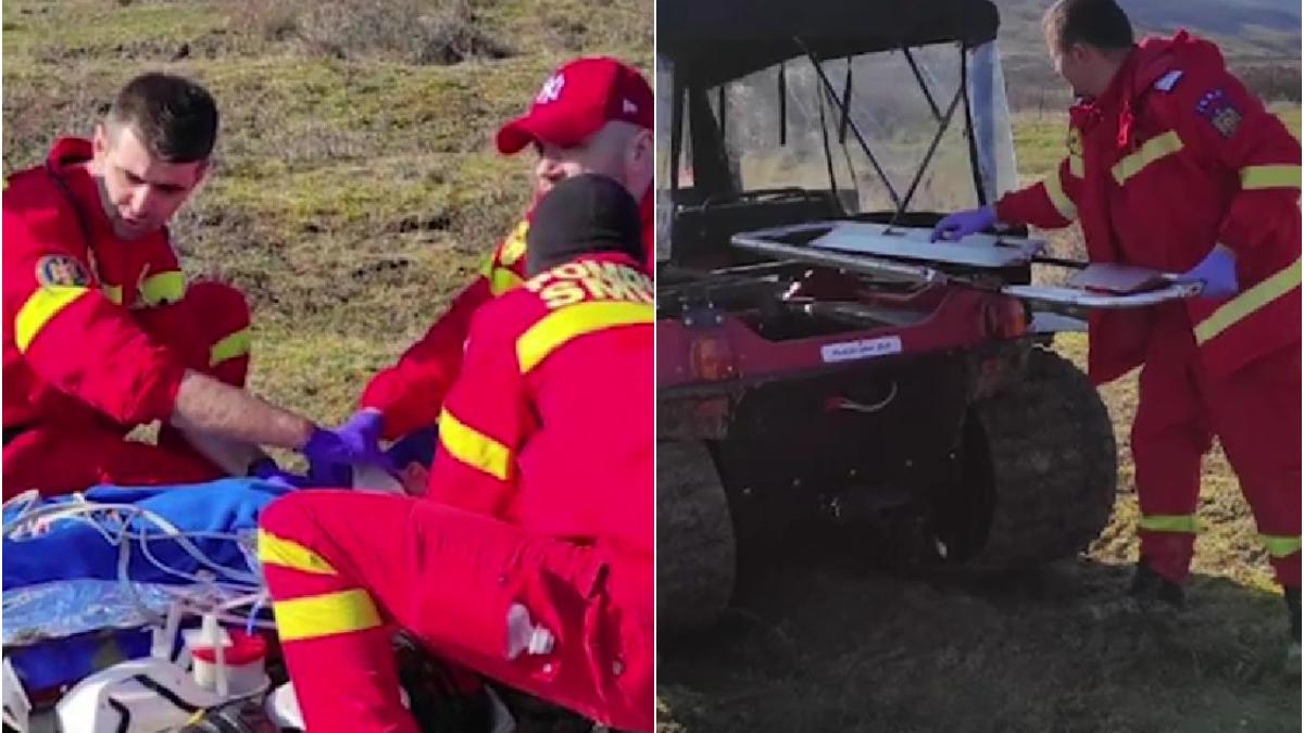 fetita strivita caruta salvata senilata bistrita dumitra