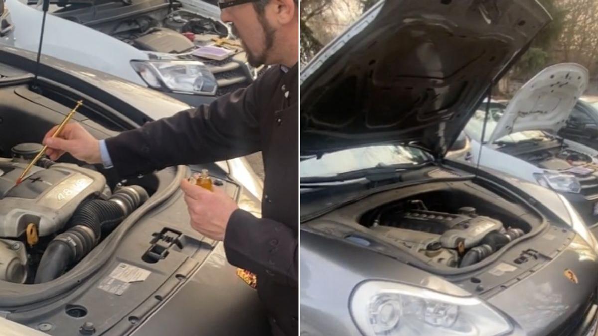 preot filmat sfinteste porsche motor v8