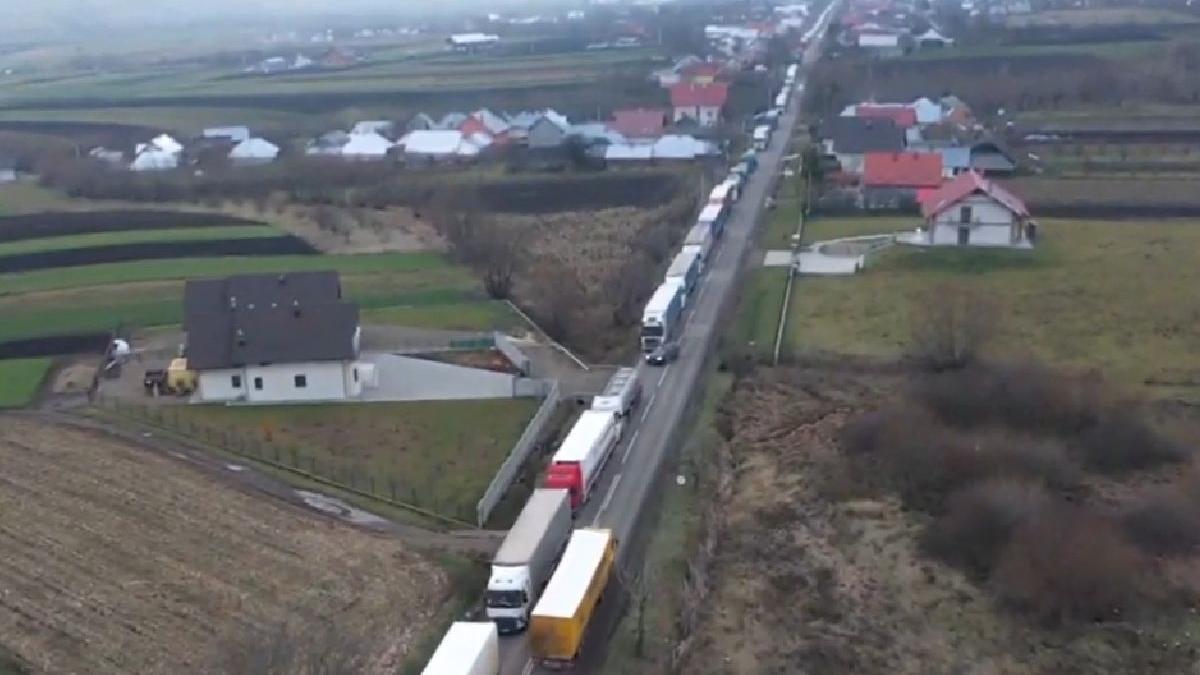trafic blocat complet patru puncte trecere frontiera romania ucraina