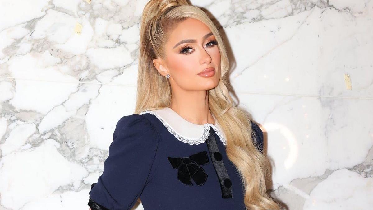 paris hilton devenit mama prima fotografie bebelus