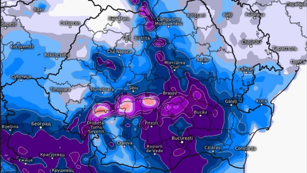 vin ninsori bucuresti ciclon romania zapada ger