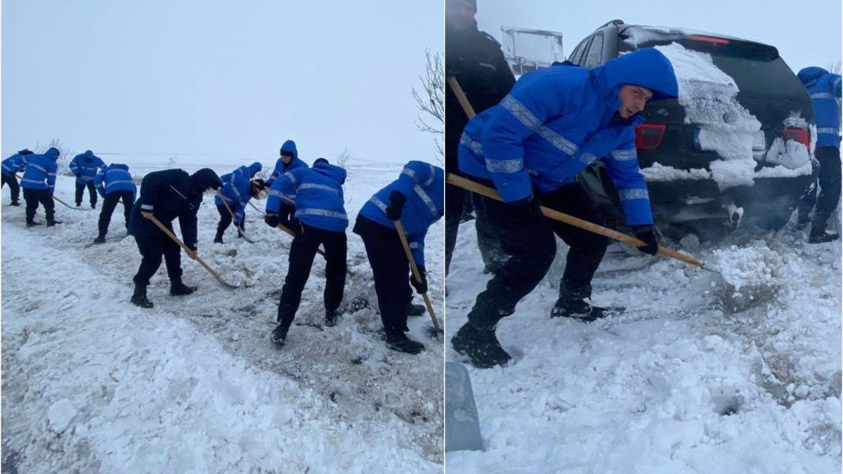 jandarmi dau lopata e85 deszapezire masini tir