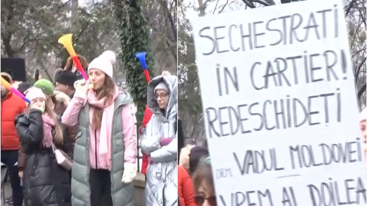 protest sute oameni nicusor dan sedinta consiliu