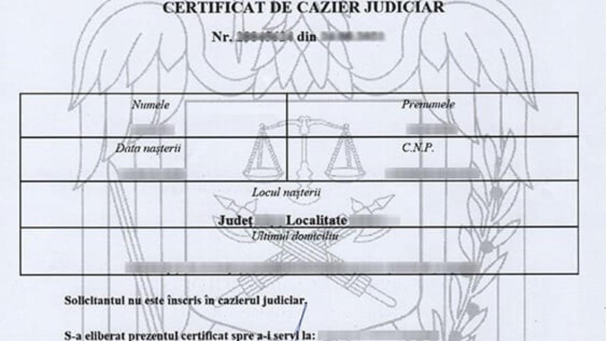 cazierul judiciar online gratuit se poate descarca doua platforme 1 februarie 2023