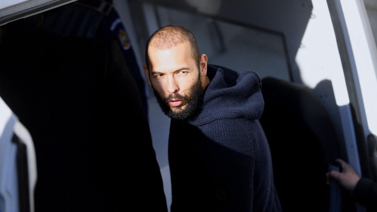 andrew tate erou mesaj inchisoare