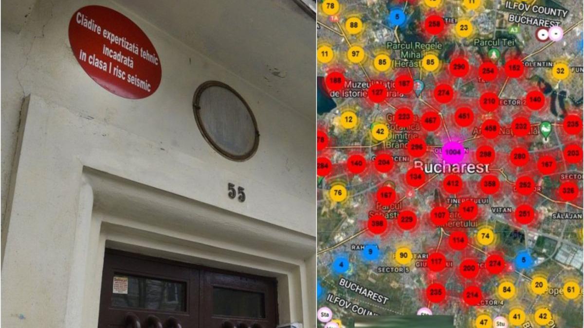 sute cladiri risc seismic bucuresti pericol cadere cutremur mare ultimii 20 ani consolidate 30