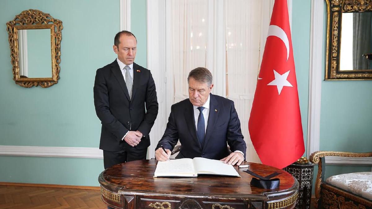 klaus iohannis semnat carte condoleante ambasada turcia bucuresti