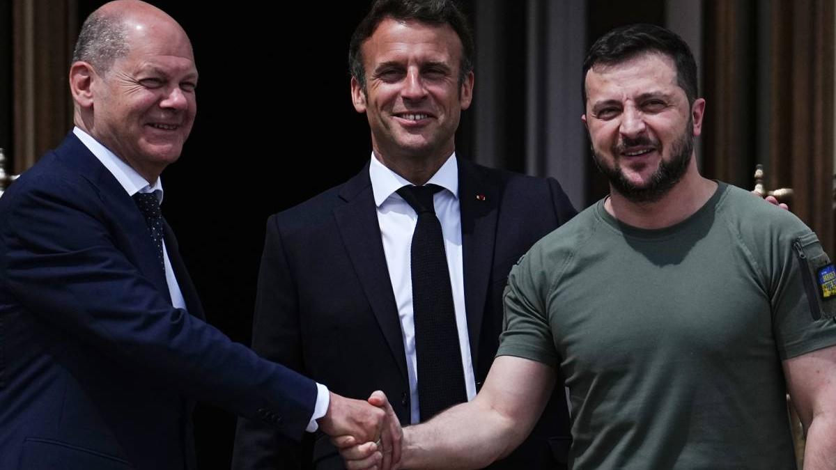 volodimir zelenskz ajuns franta intalnire emmanuel macron