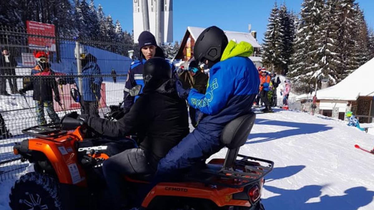 barbat amenda atv partie predeal plimbat schiori