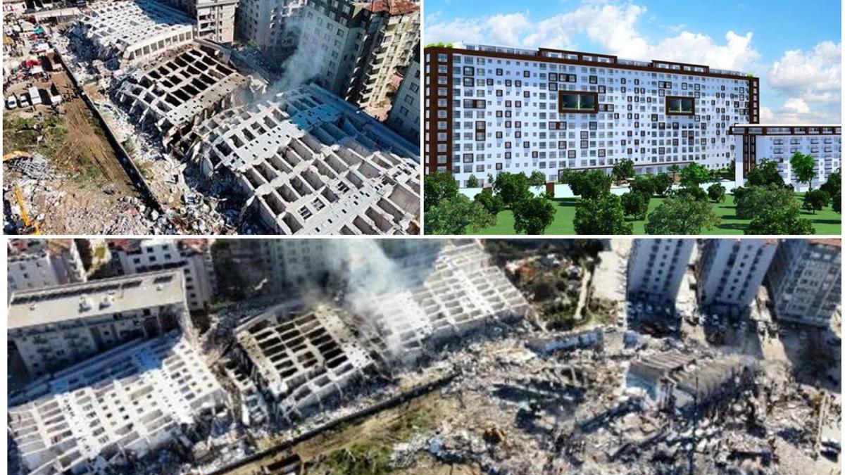blocuri lux rupte baza cutremur turcia complex rezidential promovat colt de rai