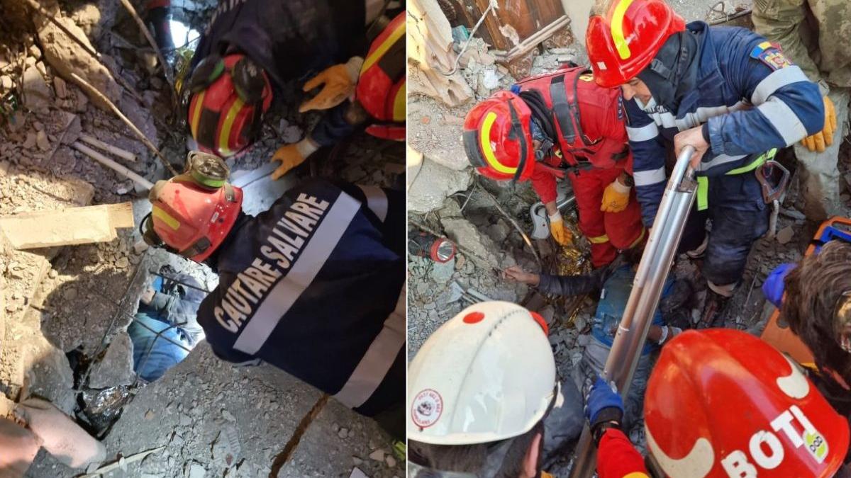 salvatori romani gasit barbat in viata sase zile cutremur turcia