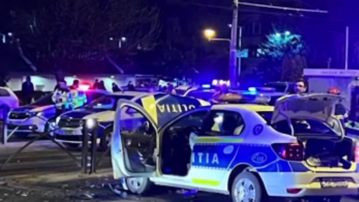 accident masina politie marturie sofer impact frontal