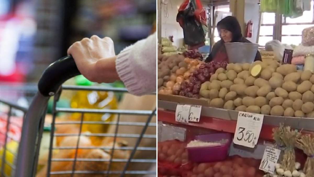 cat costa alimente baza romani rata inflatiei ianuarie ins