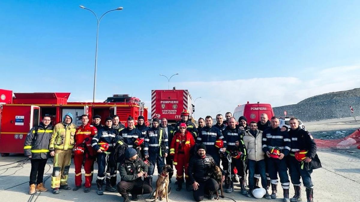 prima echipa salvatori romani turcia revine acasa