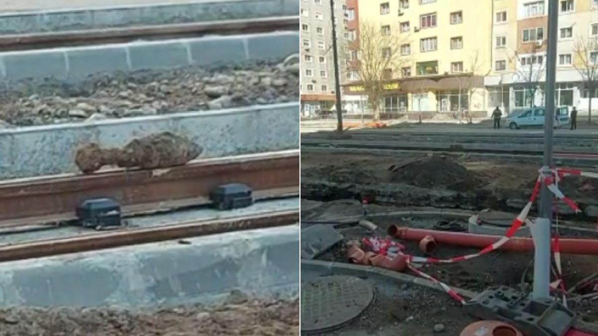 bomba resita lucrari schimbare linie tramvai