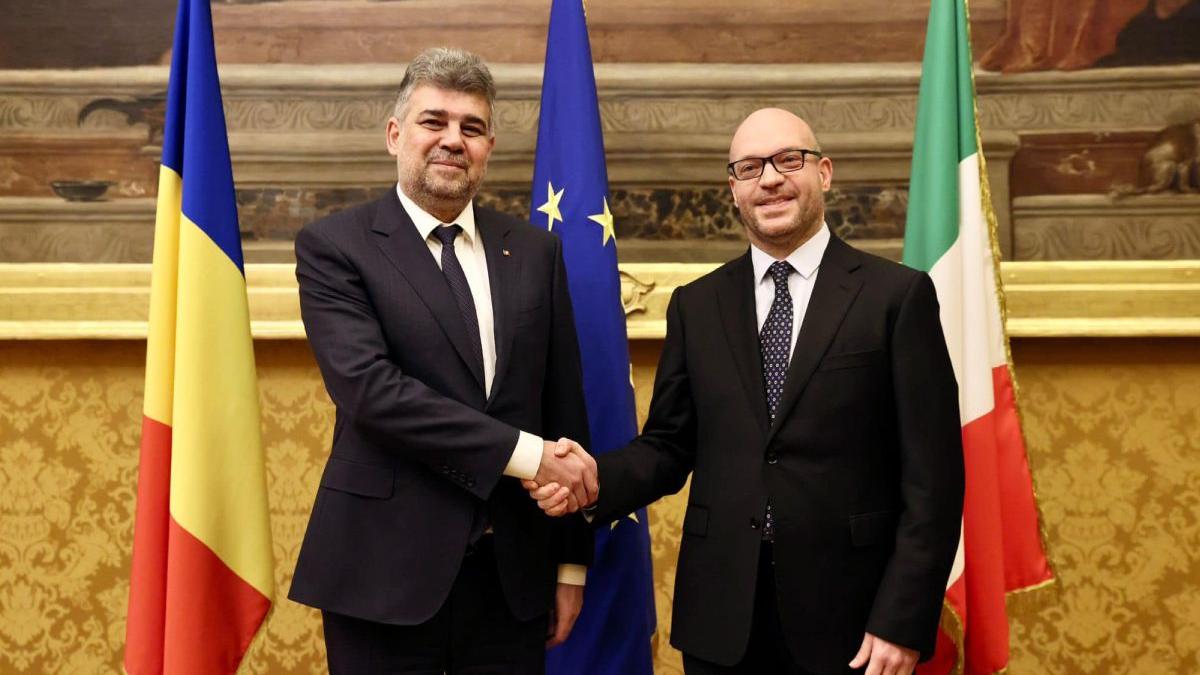 marcel ciolacu vizita roma italia ramane partener comercial sursa investitii romania