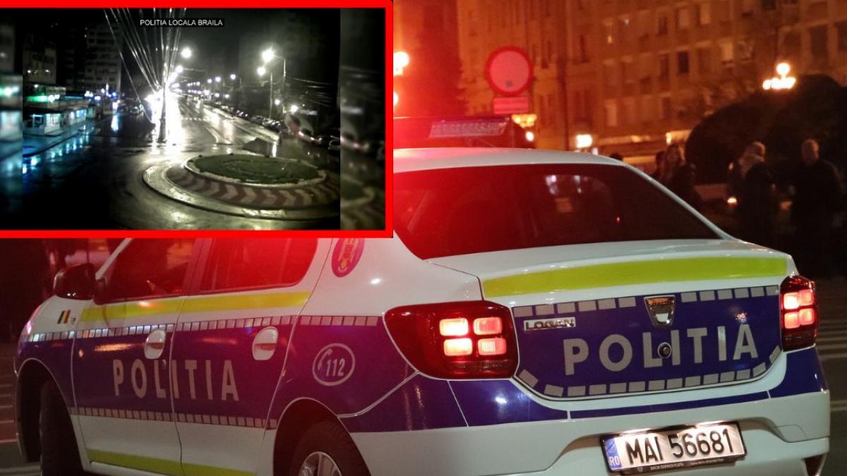 accident sens giratoriu braila sofer beat 73 ani