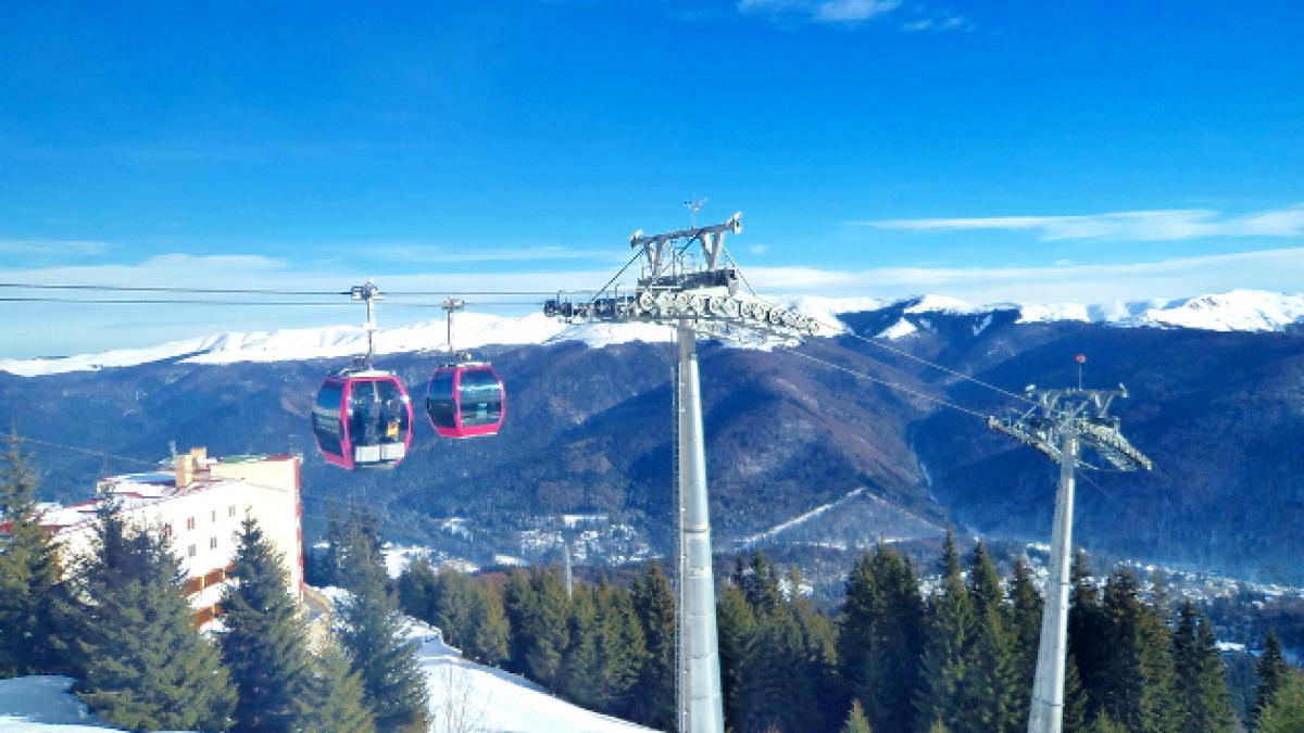 telegondola pana de curent sinaia