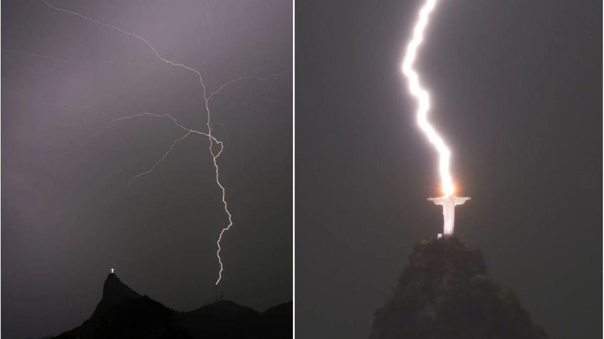 moment statuie iisus hristos brazilia lovita trasnet