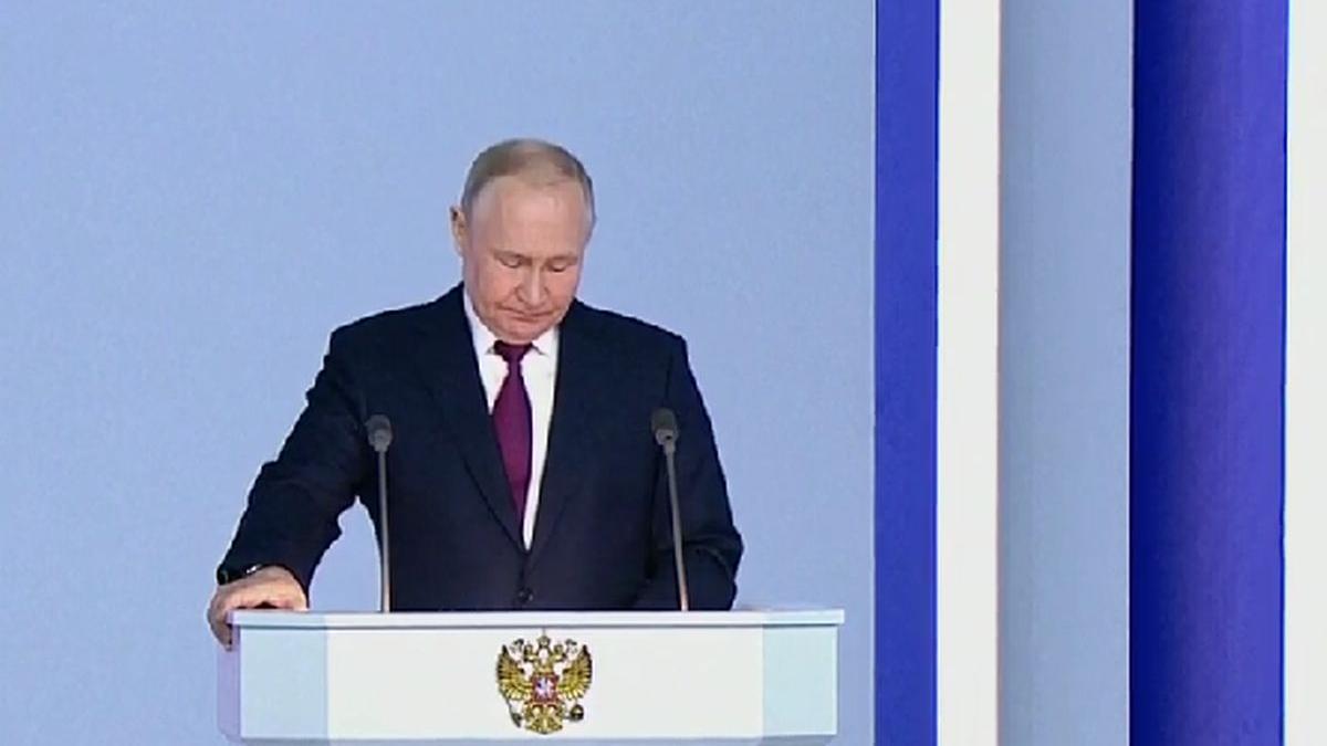 atac cibernetic in timpul discursului lui vladimir putin
