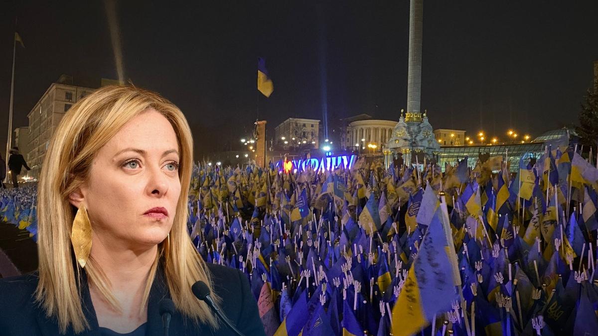 georgia meloni premier italia vizita kiev ajutor ucraina livrare arme de lupta razboi ucraina