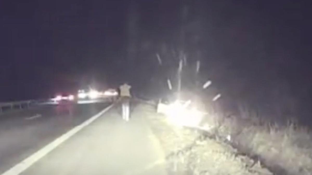 jandarm timpul liber intervine accident