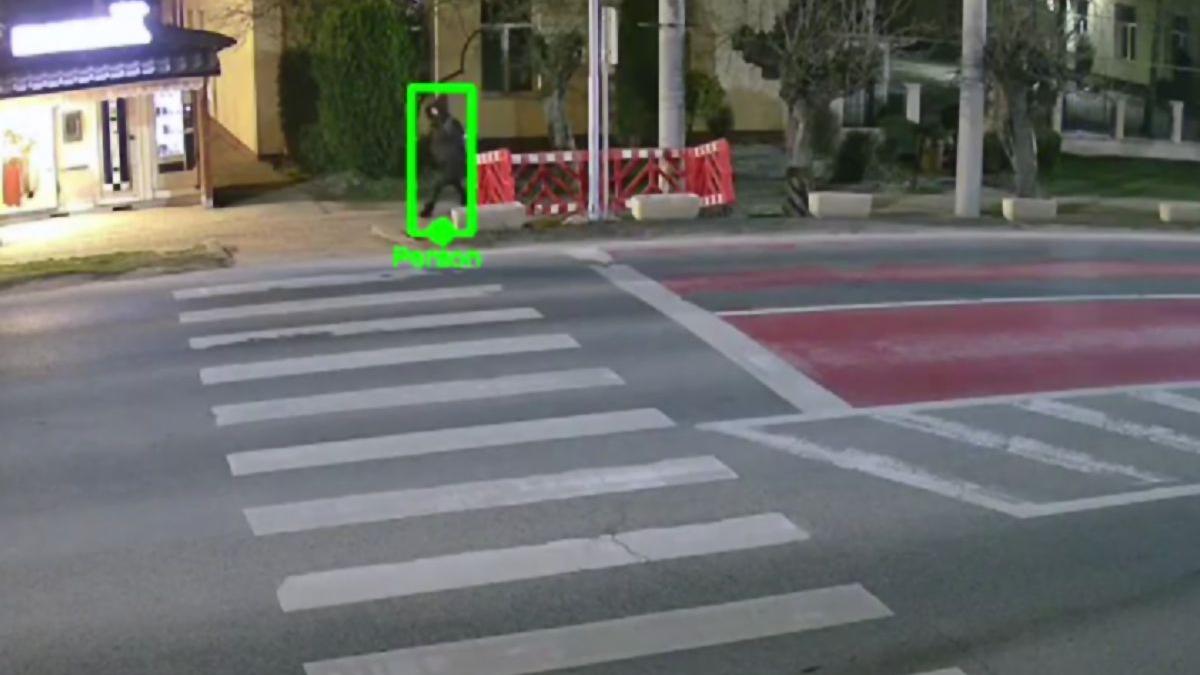 sistem inteligent avertizare pietoni timisoara