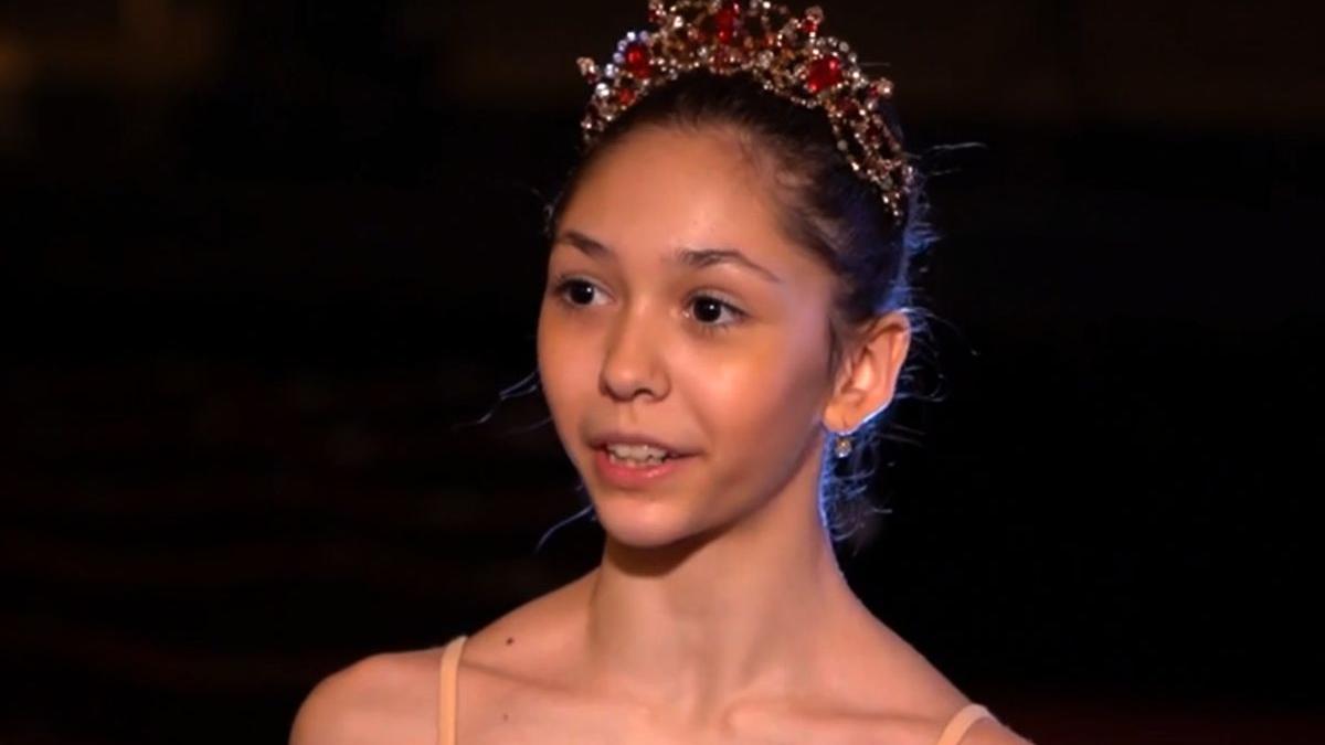 rebeca zamfir fetita romanca balerina burse