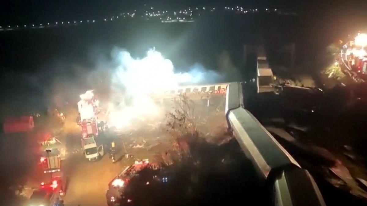 doua trenuri s au ciocnit grecia accident feroviar