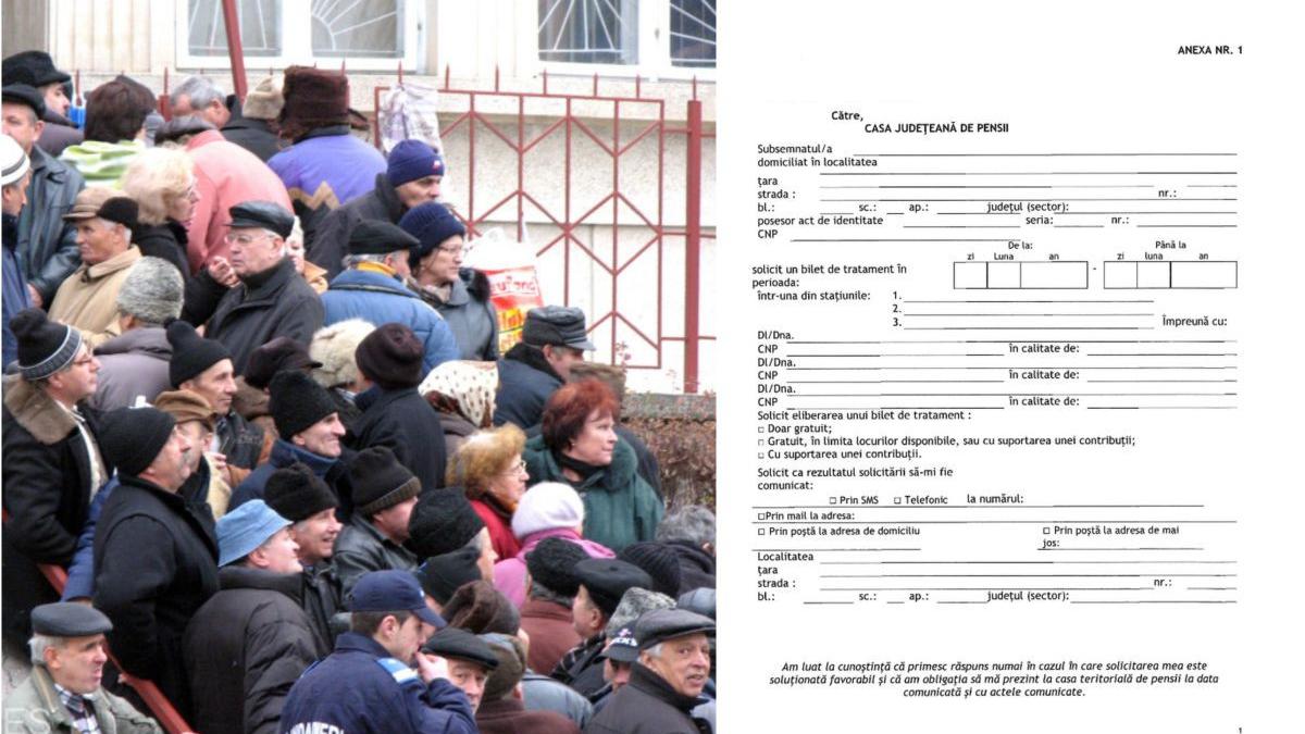 model cerere bilete tratament balnear pensionari