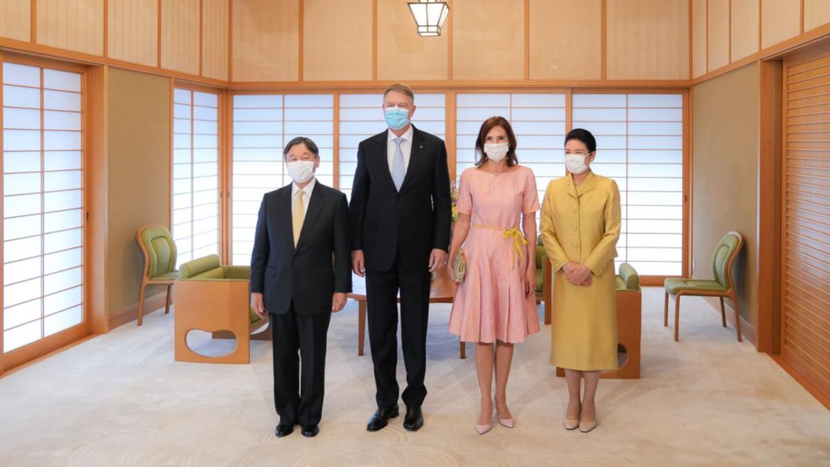 imagini intalnire presedinte klaus iohannis imparatul japoniei naruhito