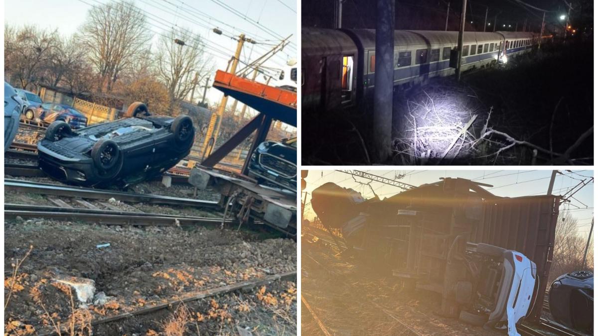 tren accident feroviar teleorman