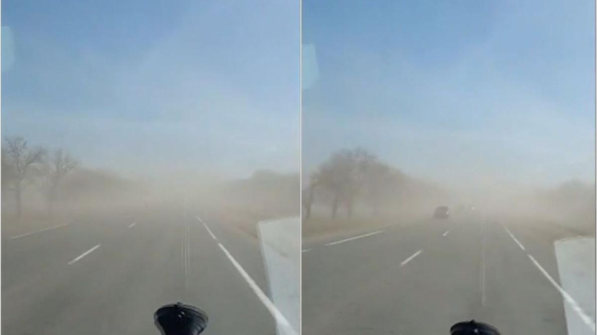 furtuna praf nord est romania circulatie ingreunata