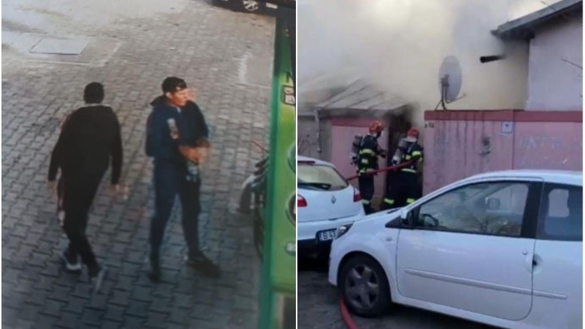 barbat bucuresti incendiere imobil