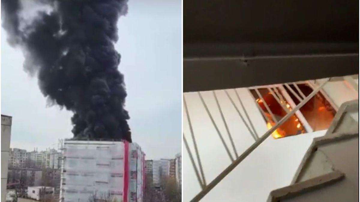 incendiu puternic sector 5 bucuresti