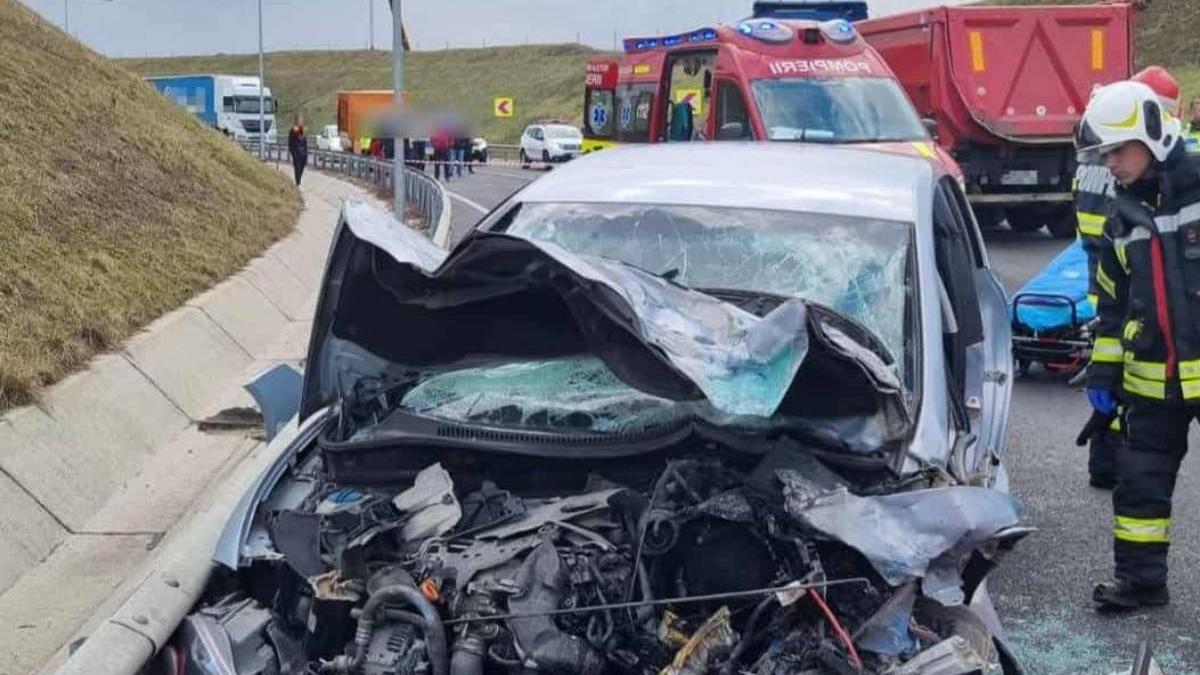 accident mortal autostrada a3 nadaselu barbat mort femeie grav ranita