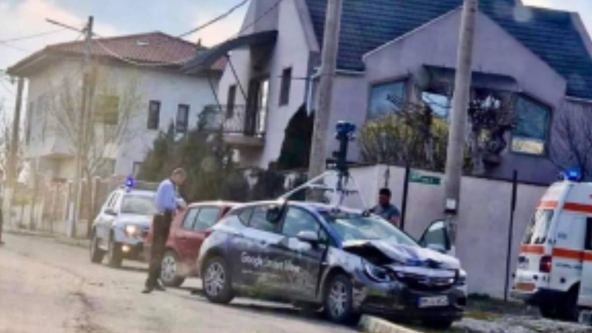 masina google street view accident ovidiu constanta
