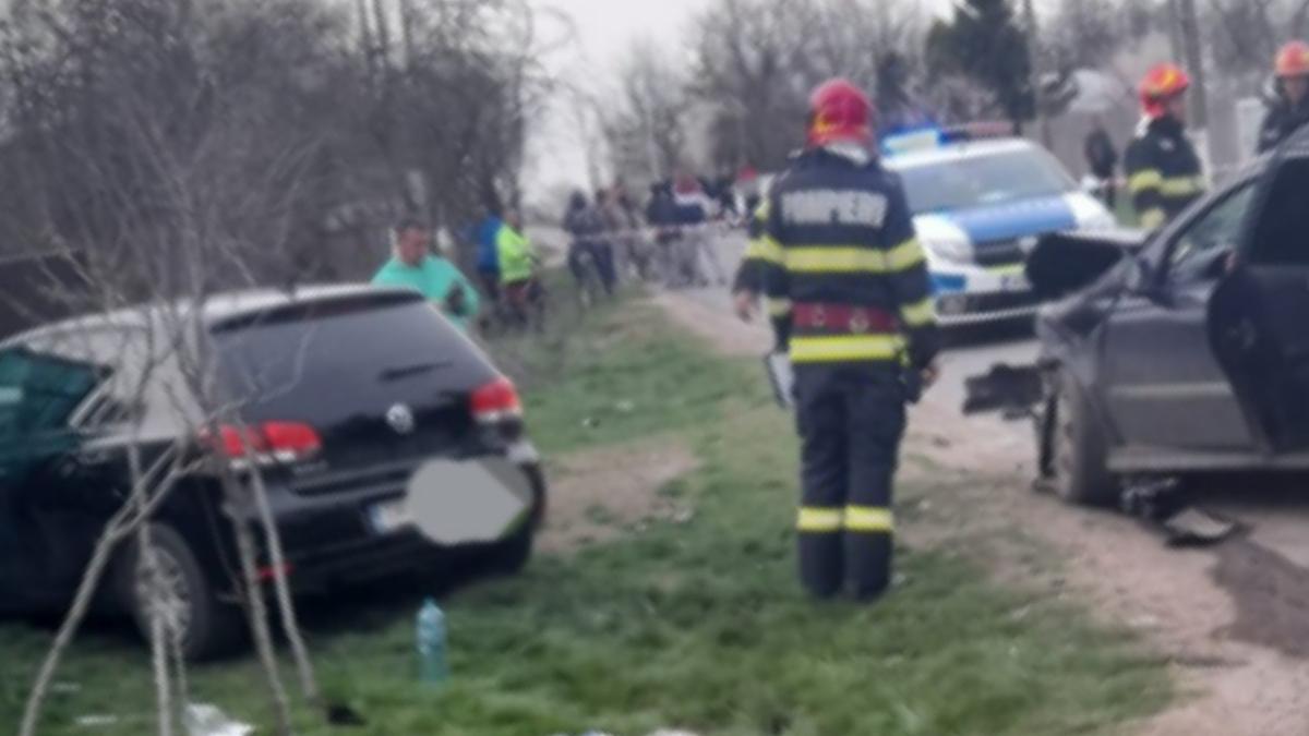 sase persoane anite accident intre doua masini sosea teleorman