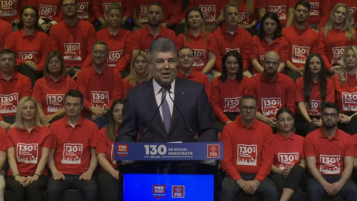 130 ani social democratie romania marcel ciolacu