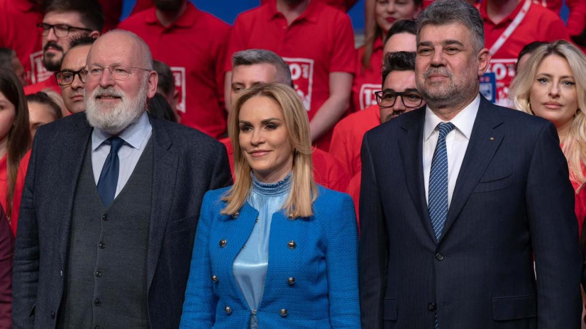 gabriela firea frans timmermans