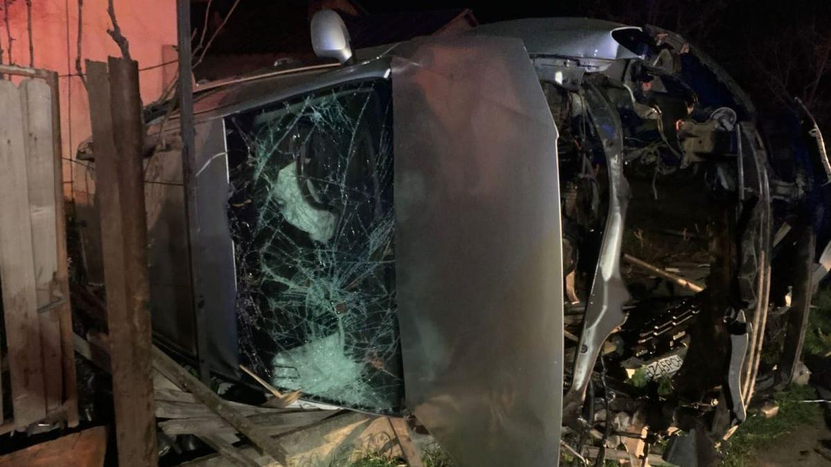 sofer 20 ani intrat masina cap pod lovit curti rasturnat buzau