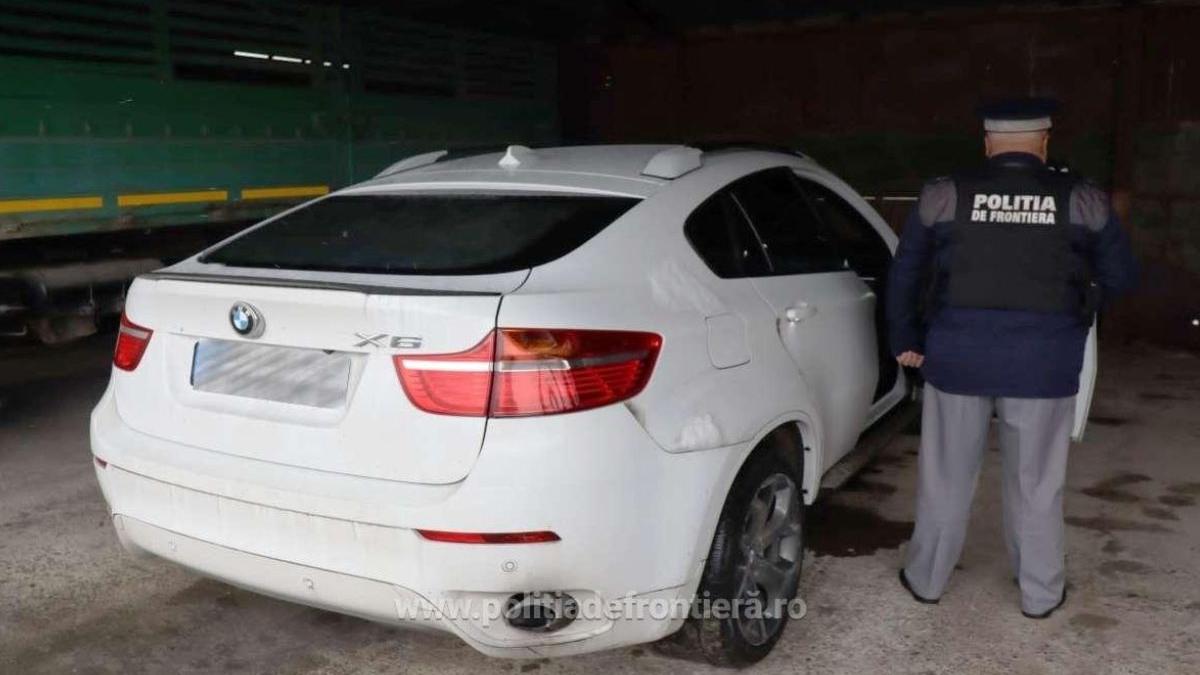 roman bmw x6 inmatriculat romania alerta politisti de frontiera