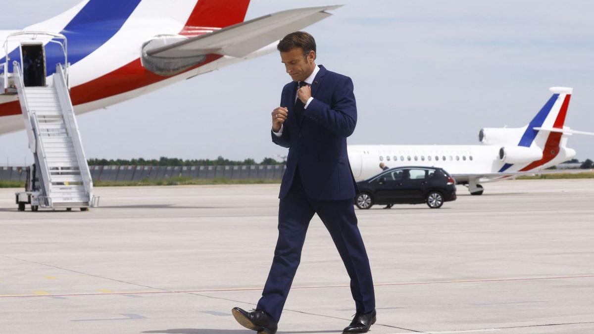 cu cine se intalneste emmanuel macron bucuresti