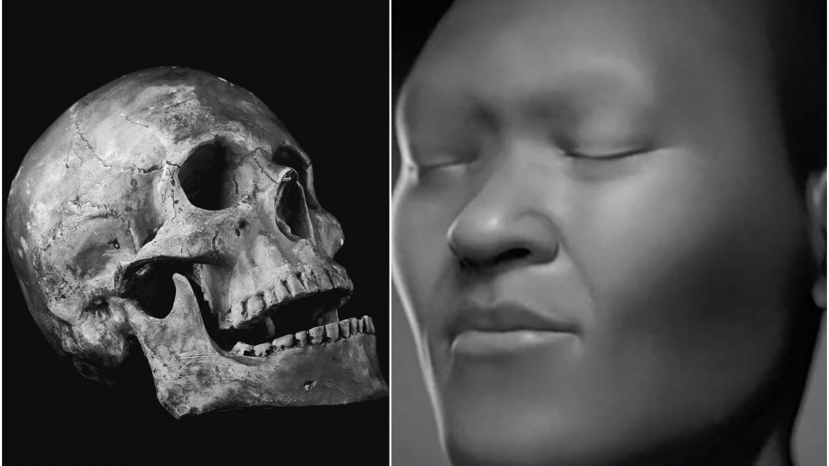 chipul unui egiptean de acum 35 000 de ani a fost recreat digital