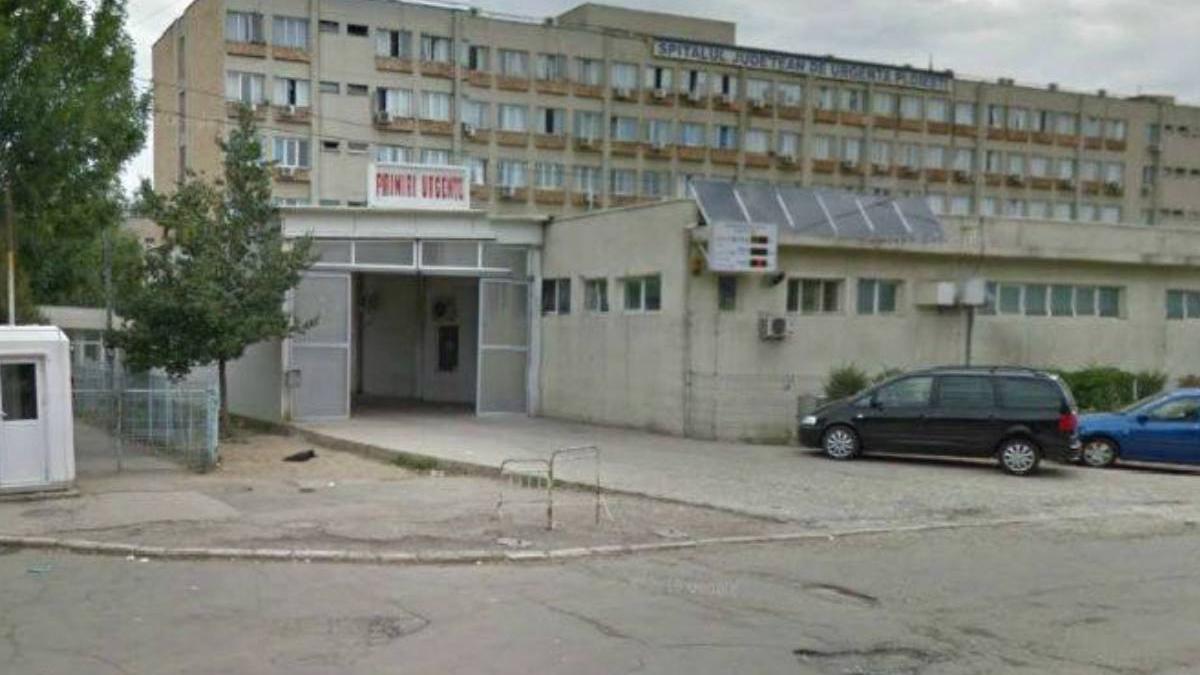 incident grav spitalul judetean ploiesti barbat cazut etaj 1 sectie urologie