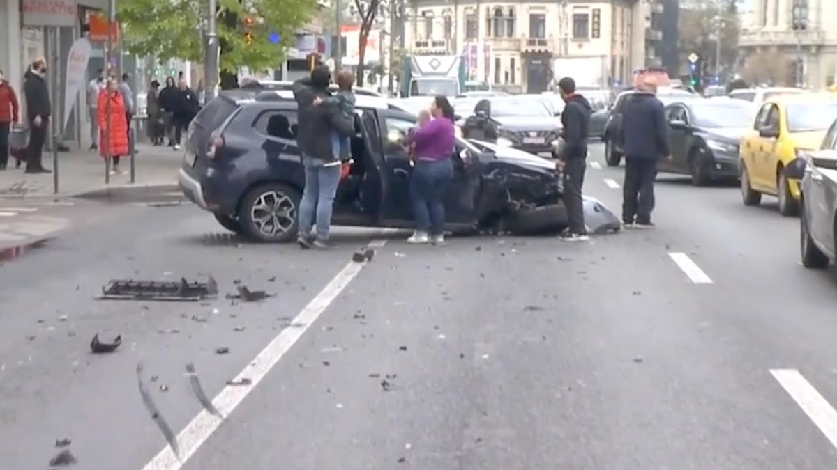 accident piata romana bucuresti